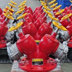 Trụ cứu hỏa 2 cửa bộ quốc phòng